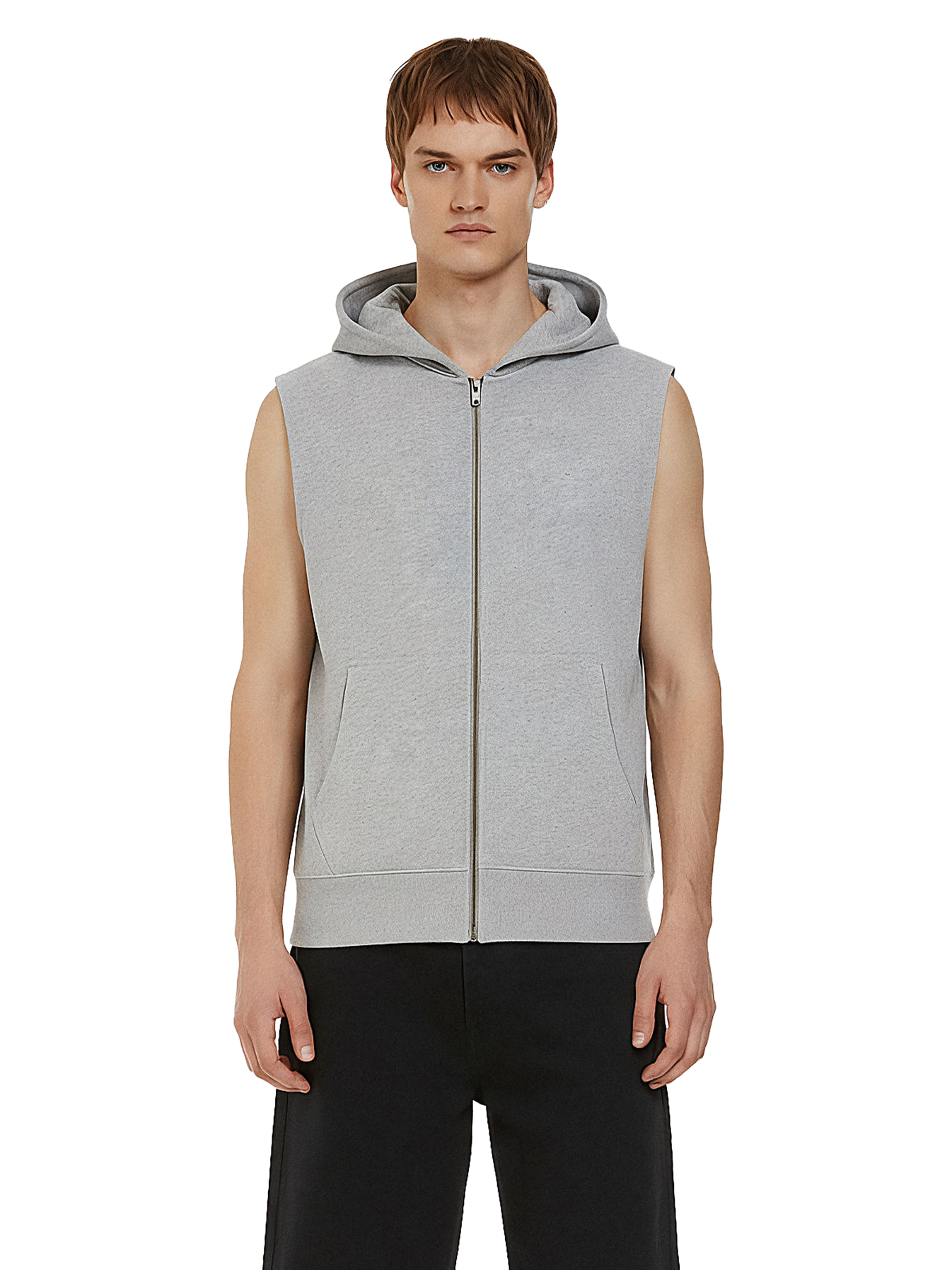 Organic Sleeveless Hoodie: Unisex – Earth Wardrobe