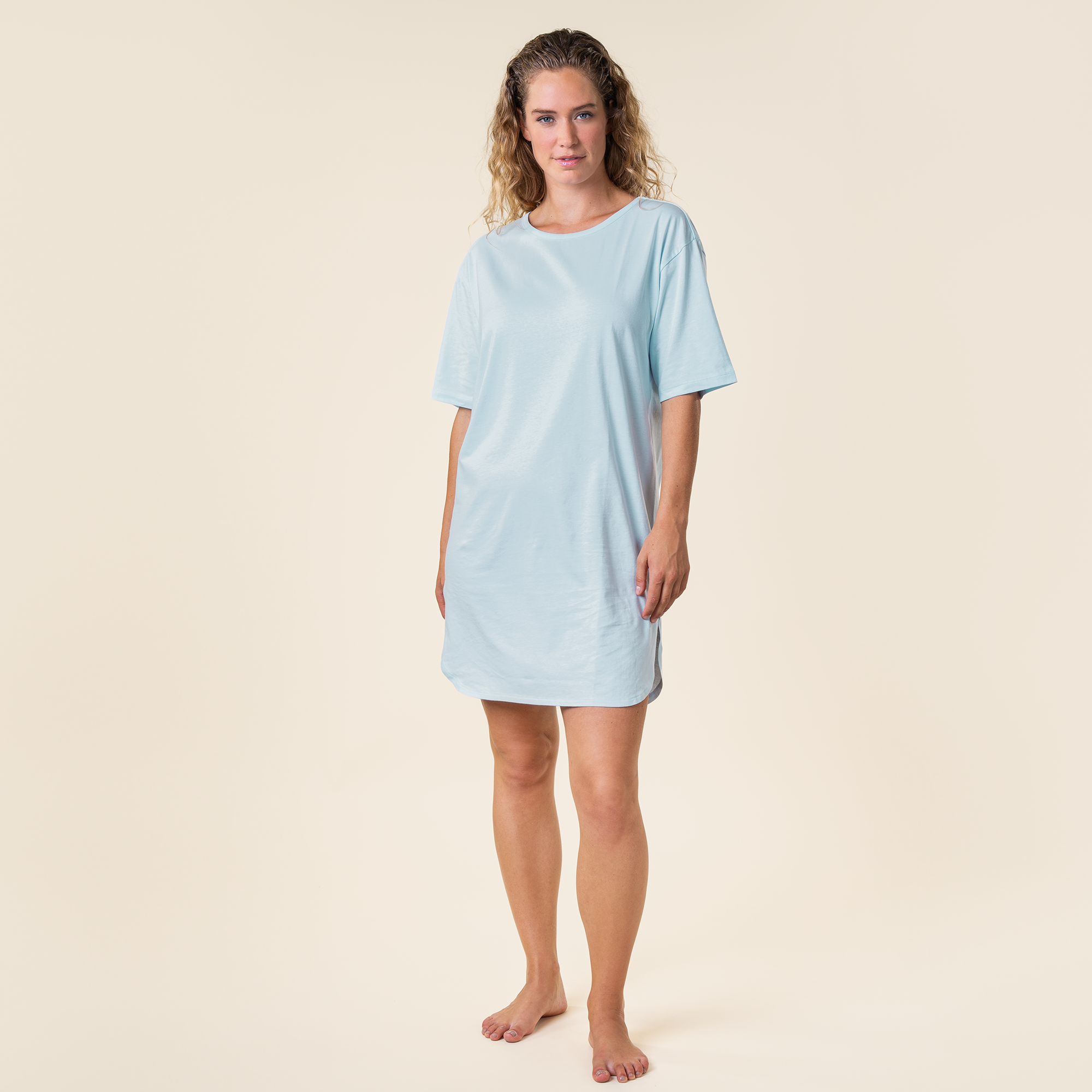 white christmas dresses Organic Cotton Night Shirt: Womens – Earth Wardrobe