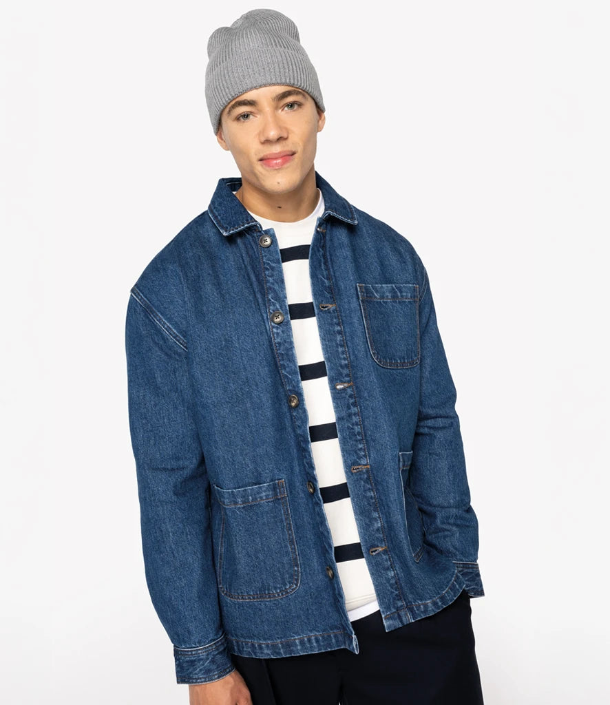 Organic Denim Jacket: Unisex – Earth Wardrobe