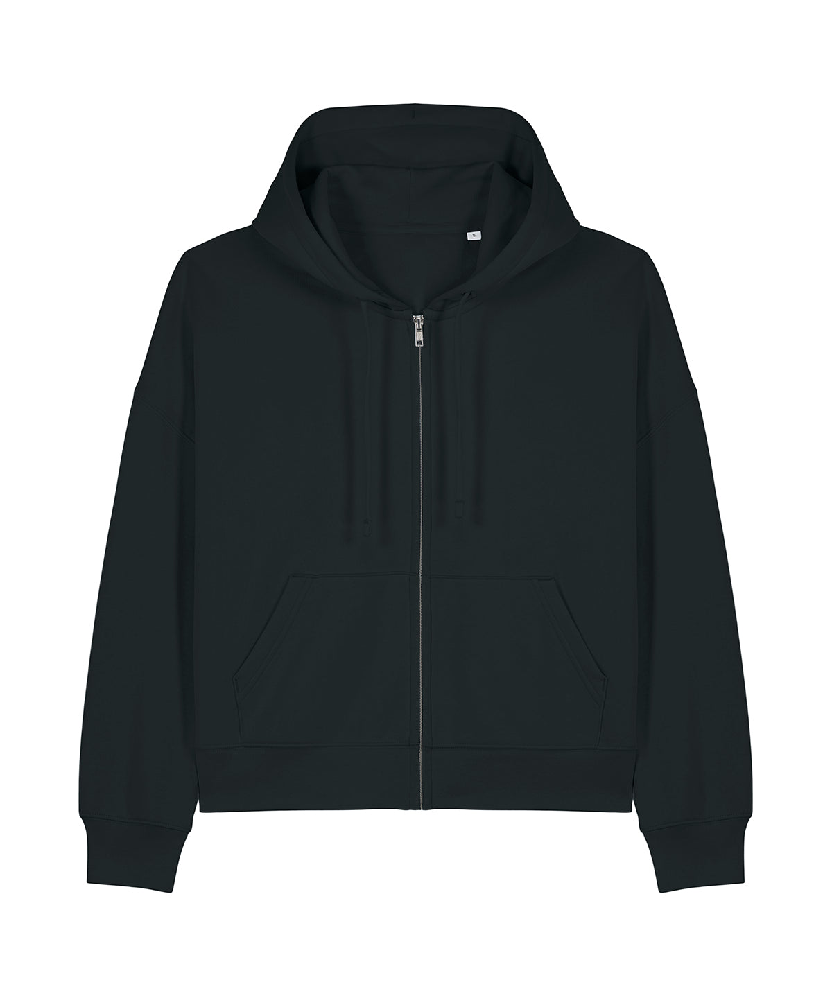 Organic Dropped Shoulder Zipped Hoodie: Womens – Earth Wardrobe