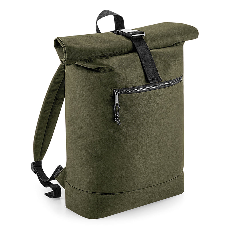 bagbase tarp roll top backpack Recycled Rolled-top Backpack – Earth Wardrobe