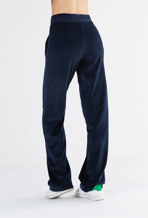 Organic Soft Fleece Straight Cut Sweatpants: Womens