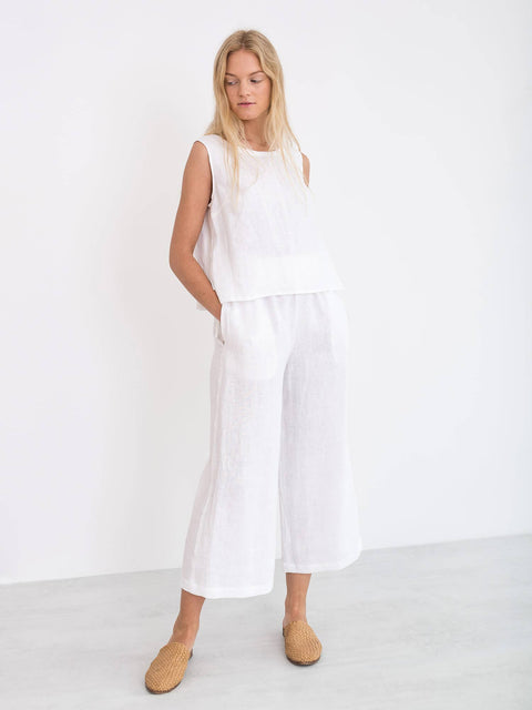 Linen Tank Top: Womens