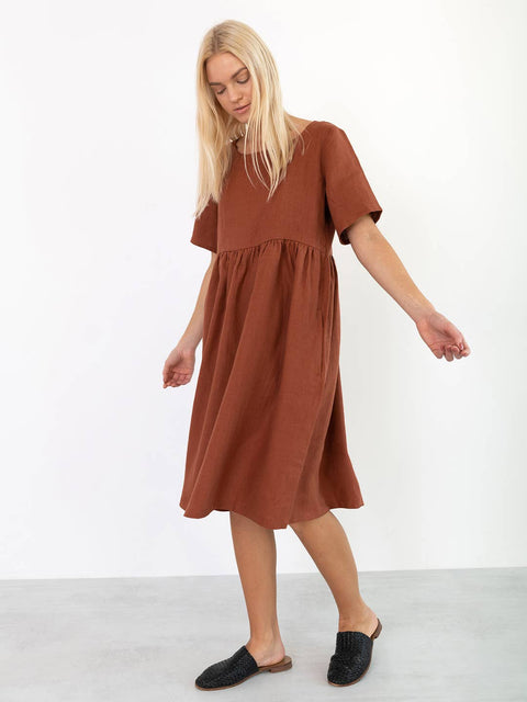 Linen Loose Dress