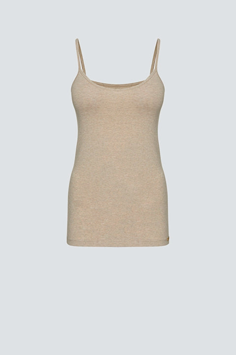 Fairtrade Organic Spaghetti Strap Undershirt: Womens