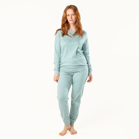 Organic Cotton Pyjama Set: Womens