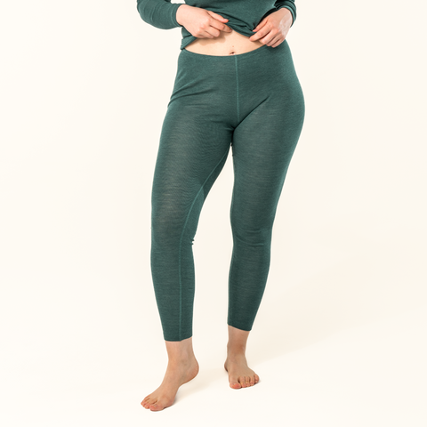 Wool & Organic Cotton Leggings: Womens