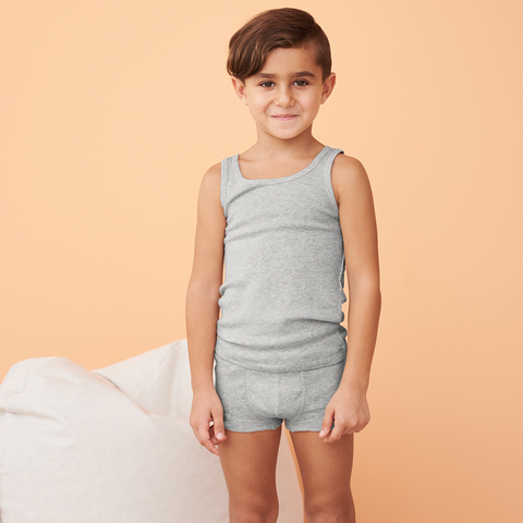 Organic Cotton Boxer Shorts: Kids