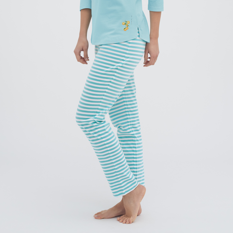 Organic Cotton Sleep Leggings: Women