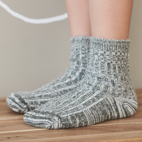 Organic Wool & Cotton Socks: Kids