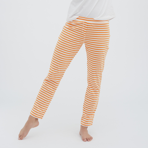 Organic Cotton Sleep Leggings: Womens