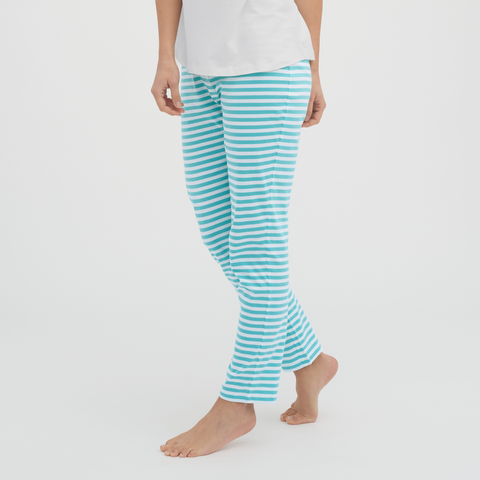 Organic Cotton Sleep Leggings: Womens