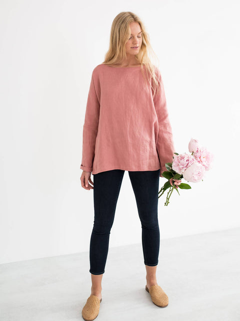 Rumi Linen Top