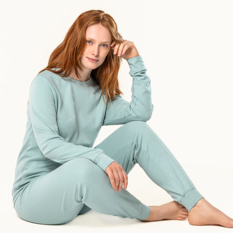 Organic Cotton Pyjama Set: Womens