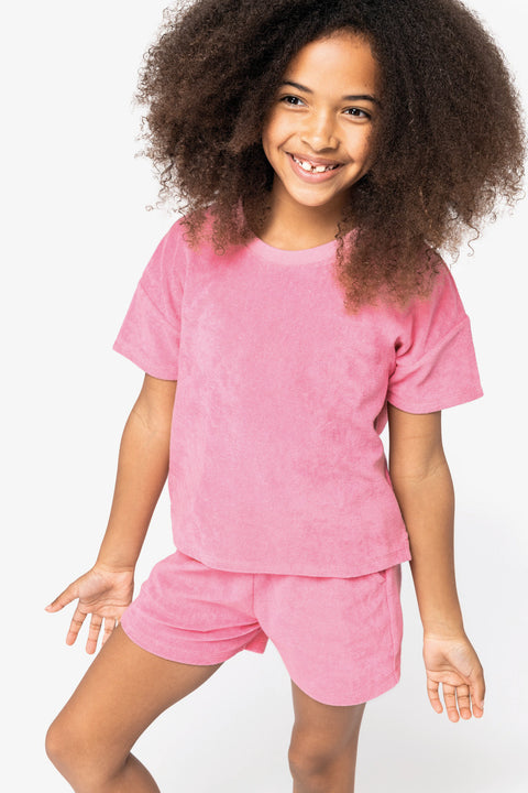 Organic Towel-feel T-shirt: Kids