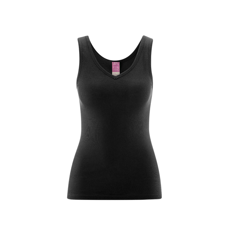 Organic Crop Tank Top: Womens