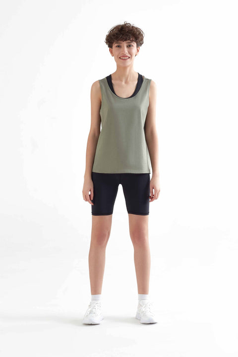 Tencel Active Vest Top: Womens