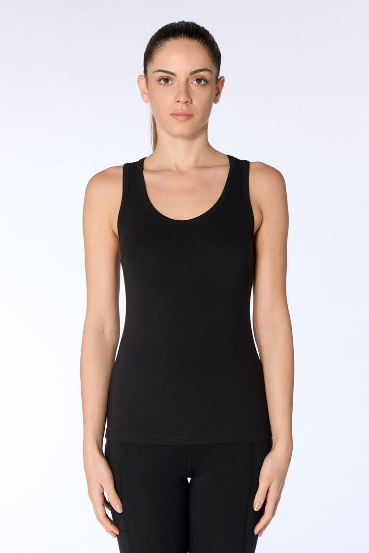 Organic Crop Tank Top: Womens