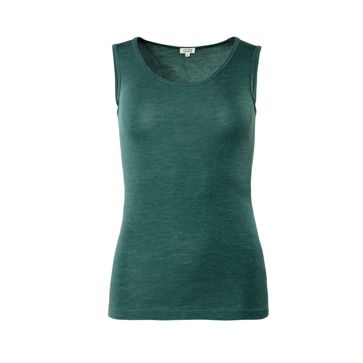 Organic Crop Tank Top: Womens