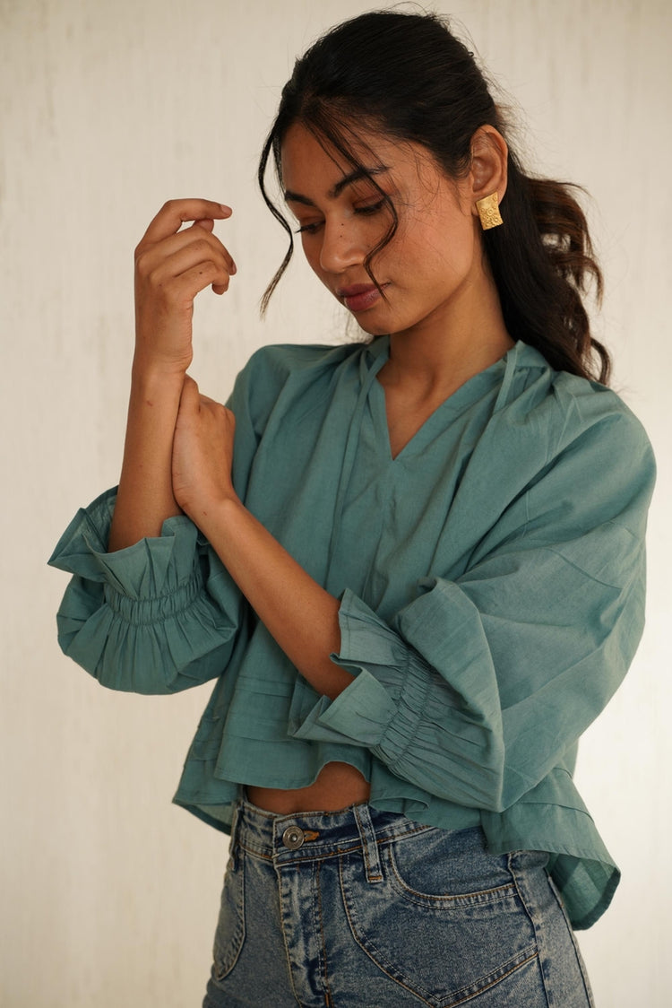 Organic Crop Tank Top: Womens