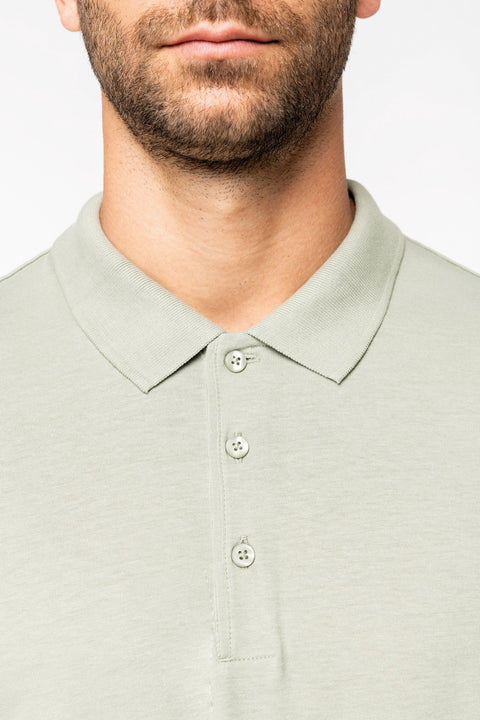 Organic Jersey Polo Shirt: Mens