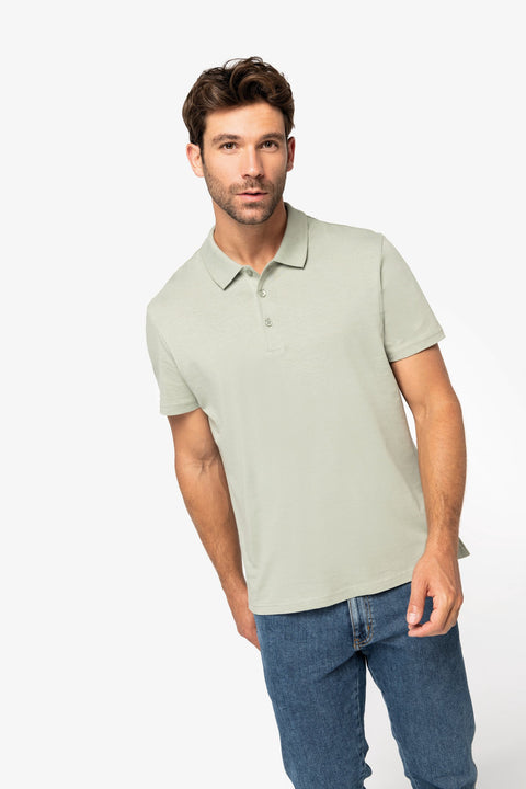 Organic Jersey Polo Shirt: Mens