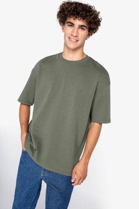 Organic Oversized French Terry T-shirt: Unisex