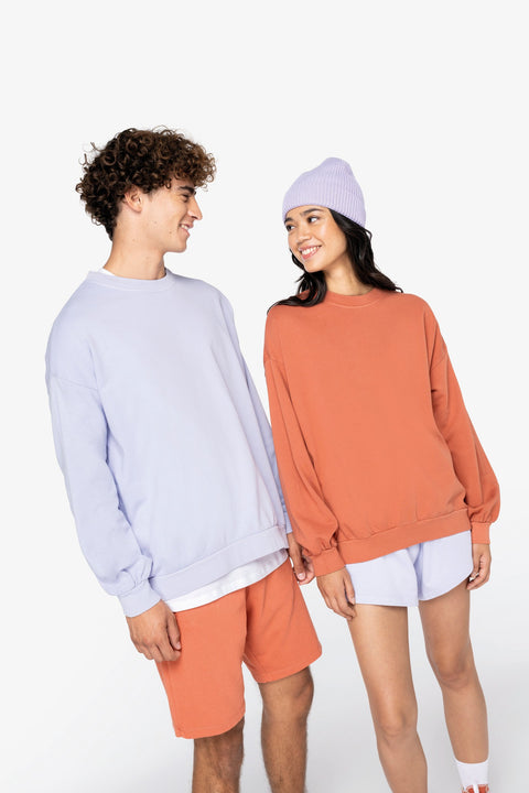 Organic Oversized French Terry Sweatshirt: Unisex