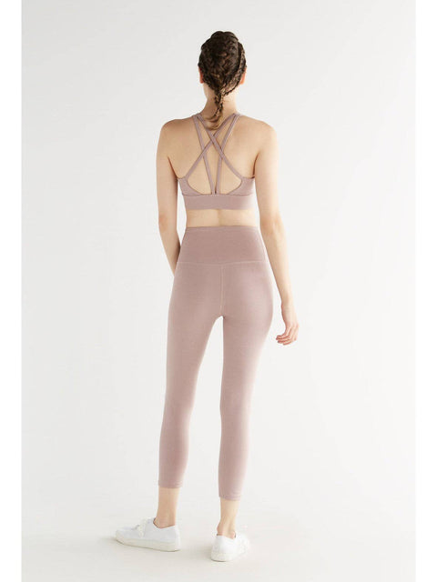 Organic 7/8 Stretch Leggings: Womens