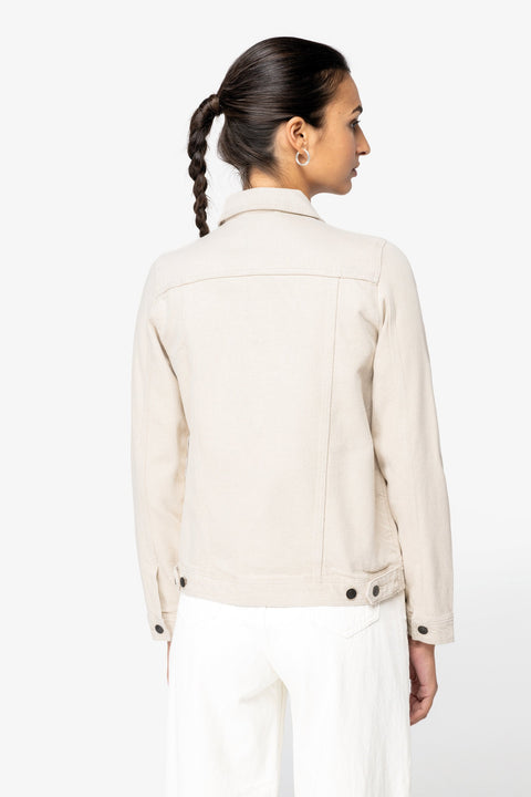 Organic Cotton & Hemp Jacket: Ladies