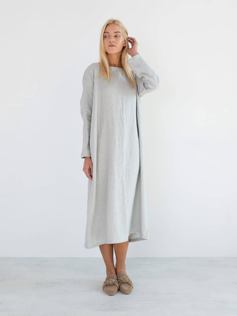 Linen Maxi Dress: Womens