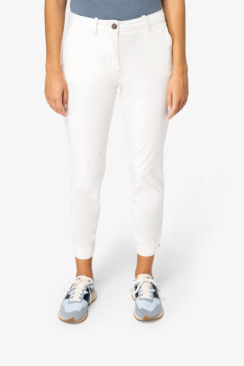 Organic Ladies 7/8 Chino Trousers