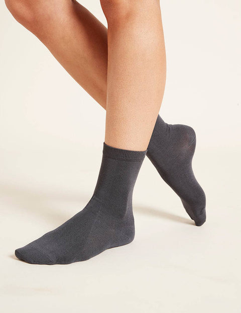 Organic Bamboo Everyday Crew Socks: Womens