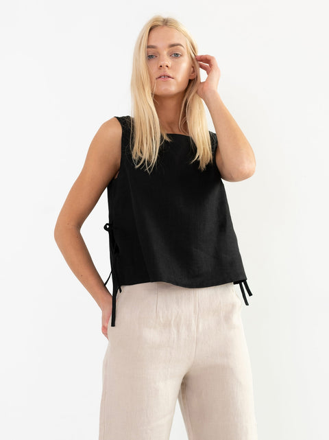 Linen Tank Top: Womens