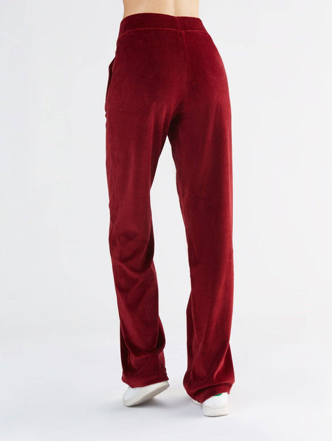 Organic Soft Fleece Straight Cut Sweatpants: Womens