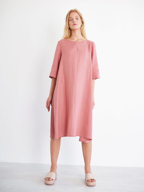 Linen Relaxed Fit Dress