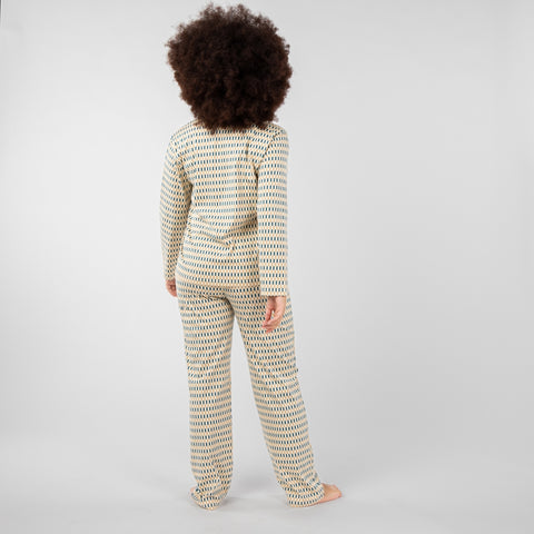 Fairtrade Organic Collared Pyjamas Set