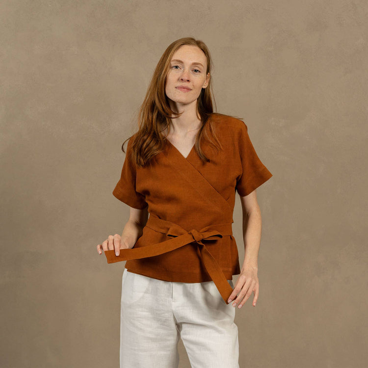 Organic Crop Tank Top: Womens