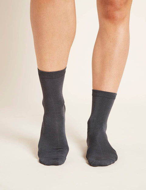 Organic Bamboo Everyday Crew Socks: Womens