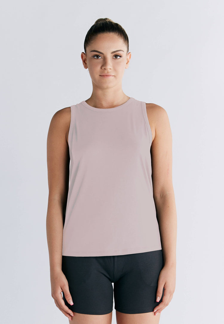 Organic Crop Tank Top: Womens