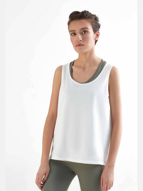 Tencel Active Vest Top: Womens