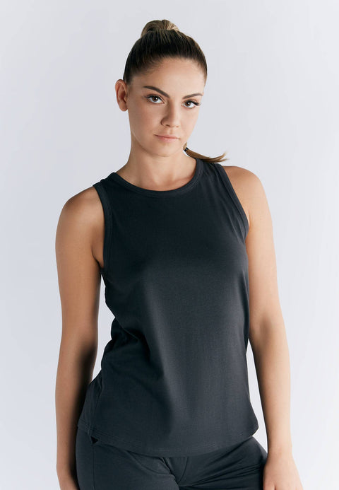 Tencel Active Yoga Sleeveless Top: Womens