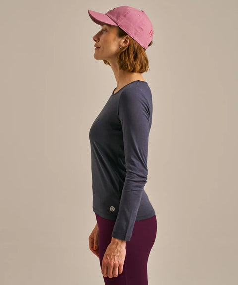 Bamboo Lightweight Long Sleeve Top: Womens