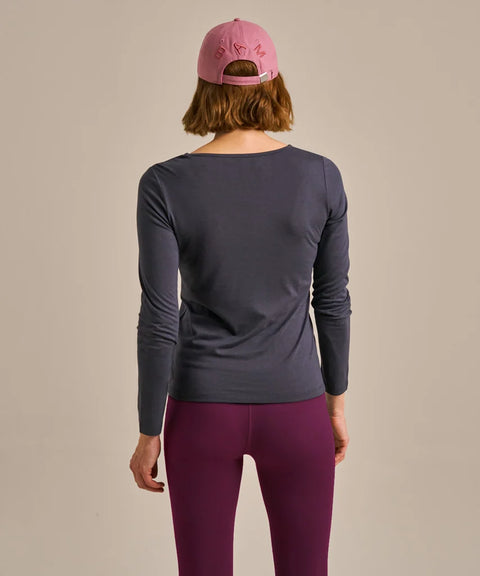 Bamboo Lightweight Long Sleeve Top: Womens
