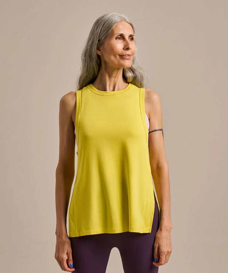 Organic Crop Tank Top: Womens