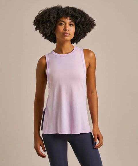 Bamboo Longline Tank Top: Womens