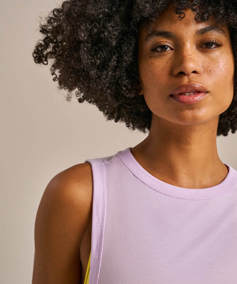 Bamboo Longline Tank Top: Womens