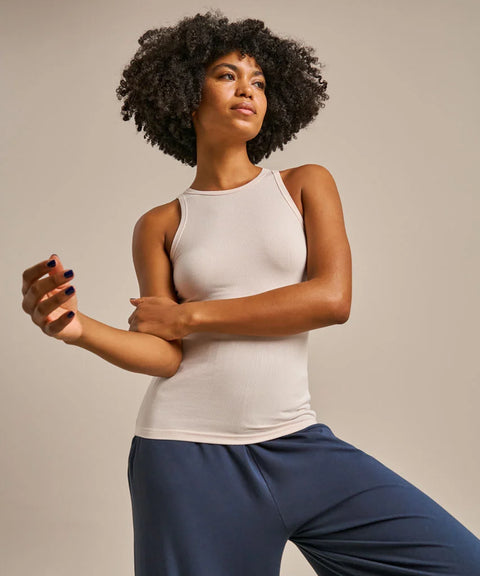 Bamboo Active Ribbed Tank Top: Womens