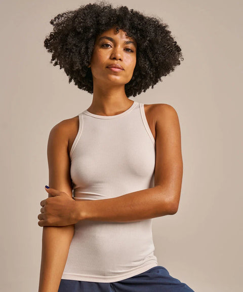 Bamboo Active Ribbed Tank Top: Womens