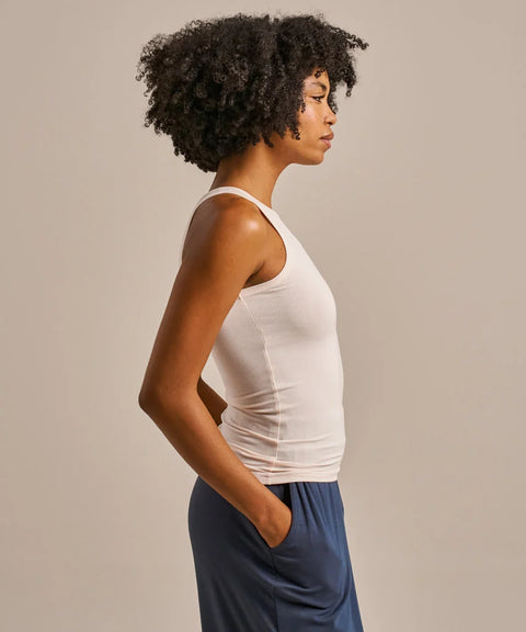 Bamboo Active Ribbed Tank Top: Womens